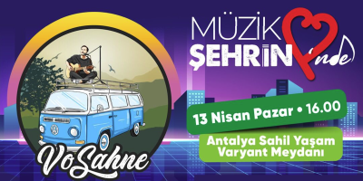 Müzi̇k Şehri̇n Kalbi̇nde!